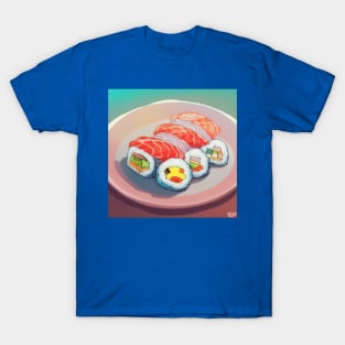 Kawaii Anime Sushi T-Shirt